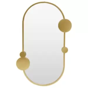 Image of Interiors By Ph Pill Shaped Wall Mirror
