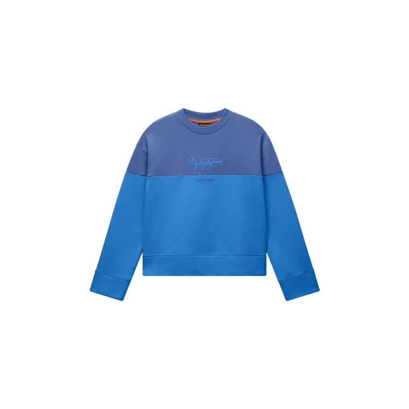 Image of Sweatshirt woman Napapijri Baryte Bleu Female 2XS