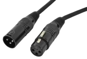 3 Pin XLR To XLR DMX Lead 3M