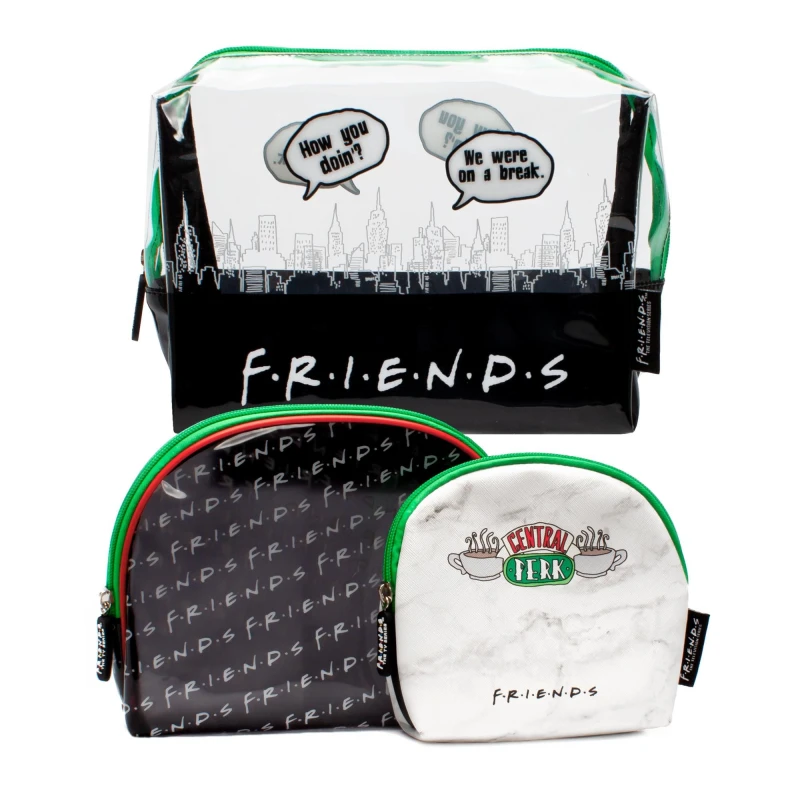 Image of Friends Makeup Bag Black female