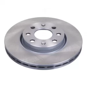 Image of Pair of Brake Discs 28177 by Febi Bilstein Front Axle