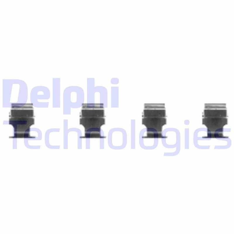 Image of DELPHI Brake pad fitting kit DELPHI LX0468