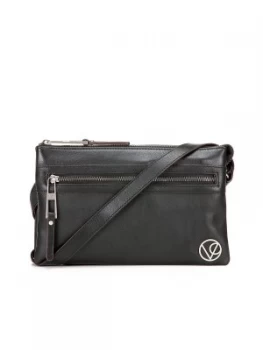 Image of Village England Zennor Cross Body Bag Black