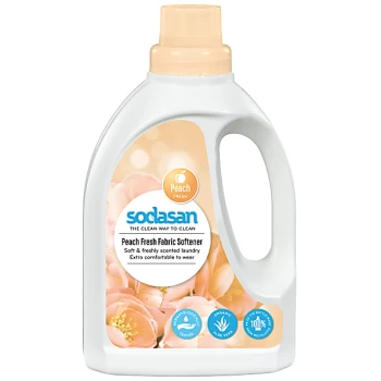 image of Sodasan Fabric Softener - Peach Fresh 750ml