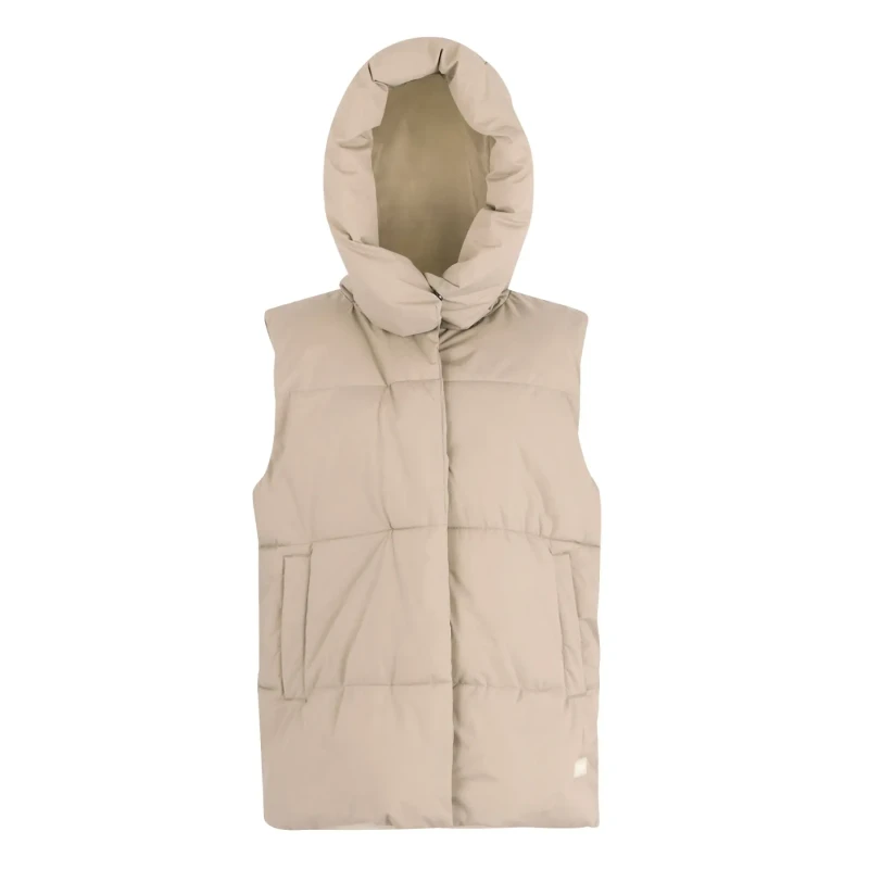 Image of Womens sleeveless hooded down jacket Regatta Kelse Beige Female 46