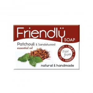 Image of Patchouli & Sandalwood Soap 95g (Friendly Soap)
