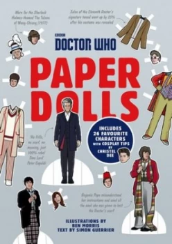 Image of Doctor Who Paper Dolls by Simon Guerrier Book