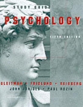 Image of Study Guide Gleitman Fridlund Reisberg Psychology Fifth Edition by Henry Gleitman Paperback