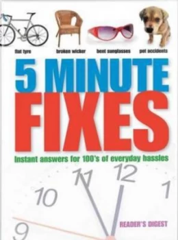 Image of 5 Minute Fixes by Readers Digest Hardback