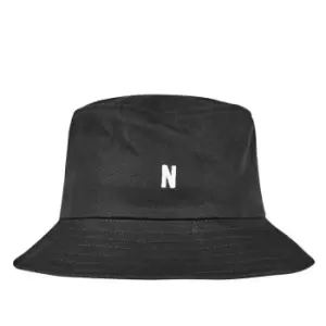 Image of Norse Projects Twill Bucket Hat - Black