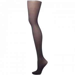 image of Pretty Polly Nylons 10 denier gloss tights - Navy