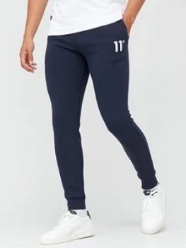 image of 11 Degrees Core Regular Fit Joggers - Navy