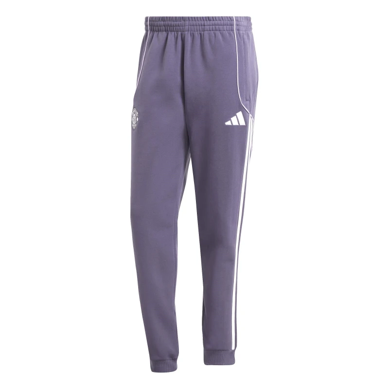 Image of adidas Manchester United UBP Doubleknit Tracksuit Bottoms Mens Purple male S