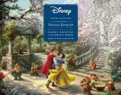 Image of disney dreams collection thomas kinkade studios disney princess coloring po