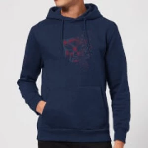 image of Transformers Autobot Fade Hoodie - Navy - L