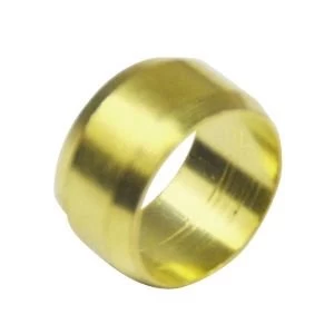 Image of Plumbsure Brass Compression Olive Pack of 4