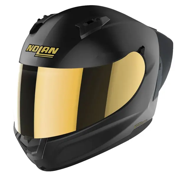 Image of Nolan N60-6 Sport Golden Edition 017 Flat Black Gold Full Face Helmet Size XL