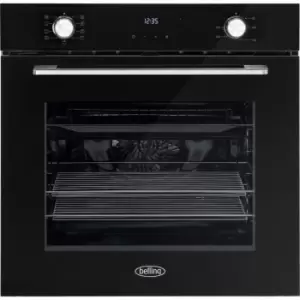 Image of Belling ComfortCook BEL BI603MFC BLK Built In Electric Single Oven - Black - A Rated