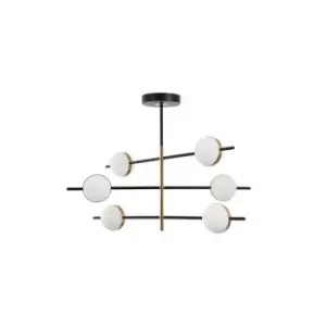 Image of Idalium Ceiling Light 45W 3000K Aluminium-Metal Gold, Black