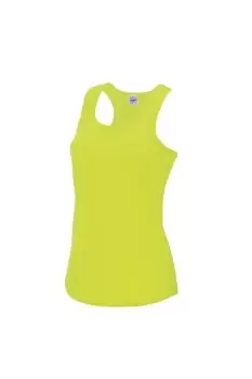 image of Just Cool Girlie Fit Sports Vest Tank Top