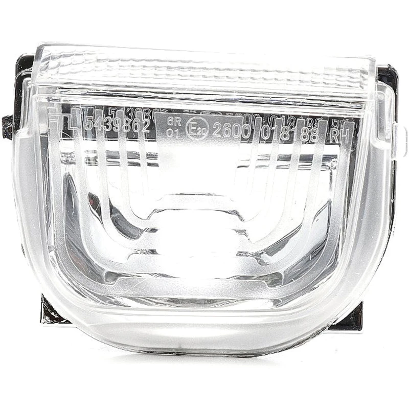 Image of METZGER 2080218 Turn Signal GREENPARTS Right Exterior Mirror, without bulb, with E quality seal, Crystal clear Indicator (62)