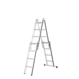 Image of 4x4 Black Line Telescopic Combination Ladder