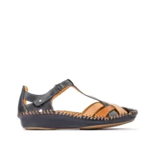 Image of P Vallarta Leather Sandals