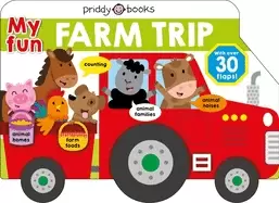 Image of my fun flap book my fun farm trip