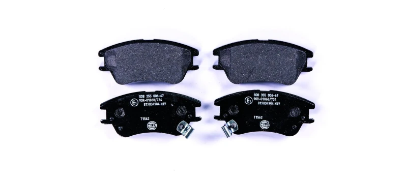 Image of HELLA Brake pad set HELLA 8DB 355 006-671