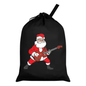 image of Grindstore Rockin Santa Santa Sack (One Size) (Black/Red/White)