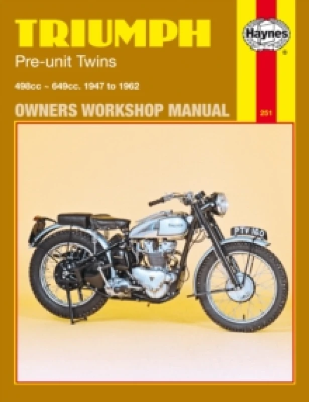 Image of Triumph Pre-Unit Twins (47 - 62) Paperback / softback