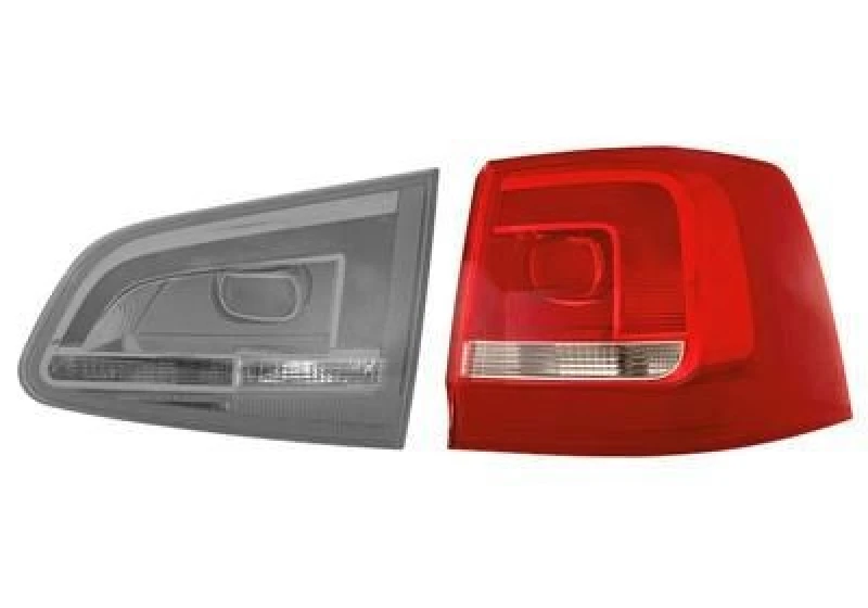 Image of VAN WEZEL 5776932 Rear light Outer section, without bulb holder, Right Combination Rearlight (391)