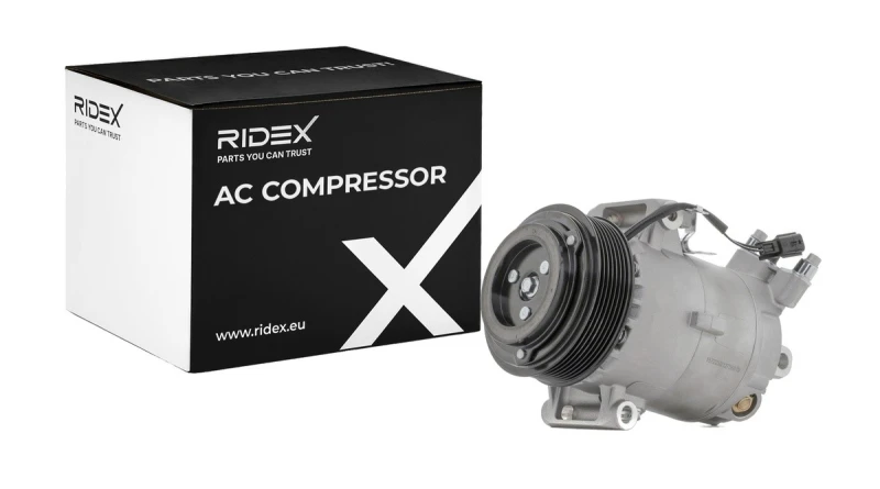 Image of Air conditioning compressor RIDEX 447K0301
