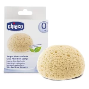 image of Chicco Sponge Ultra Absorbent In Pure Natural Cellulose