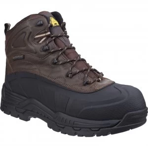 Amblers Safety FS430 Orca Safety Boot Brown Size 4