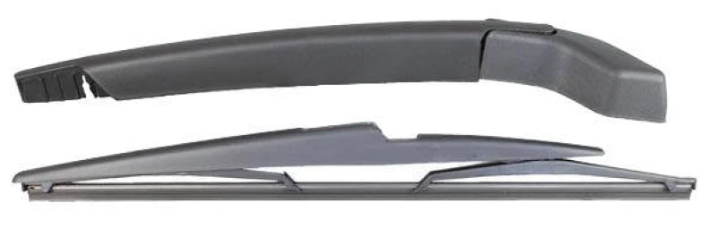 Image of METZGER 2190476 Wiper Arm with wiper blade, Rear, with cap Wiper Arm,windscreen washer (301)