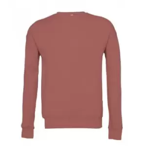 Image of Bella + Canvas Adults Unisex Drop Shoulder Sweatshirt (L) (Mauve)