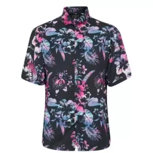 SikSilk SikSilk Flower Over Shirt - Multi