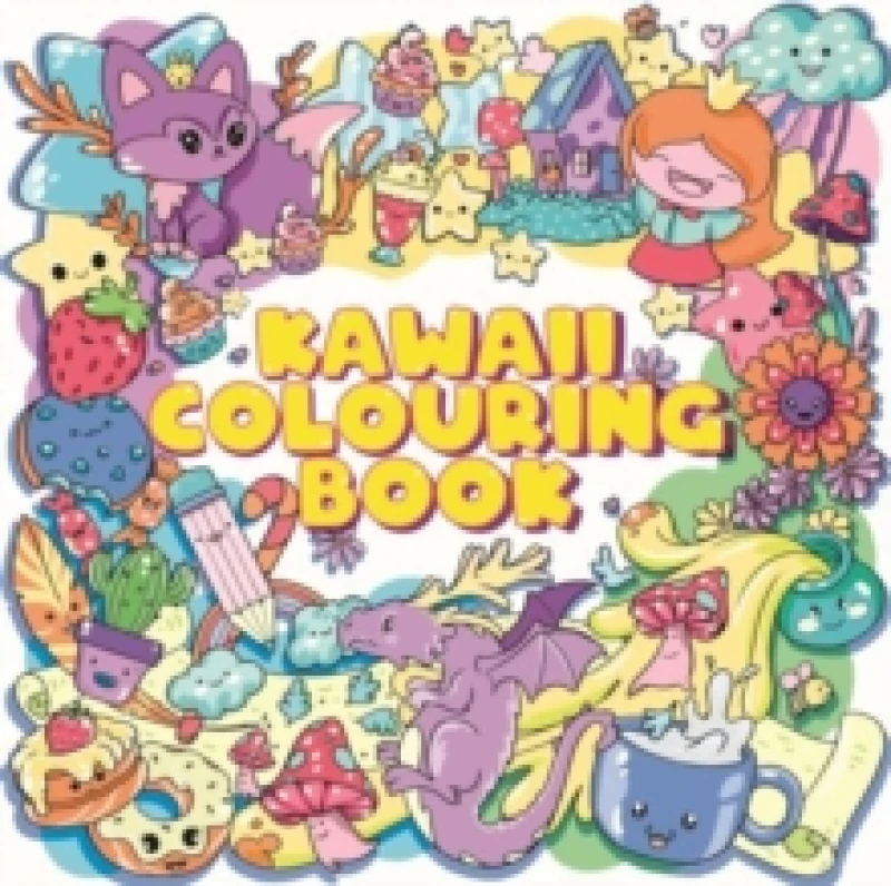 Image of Kawaii Colouring Book Paperback / softback
