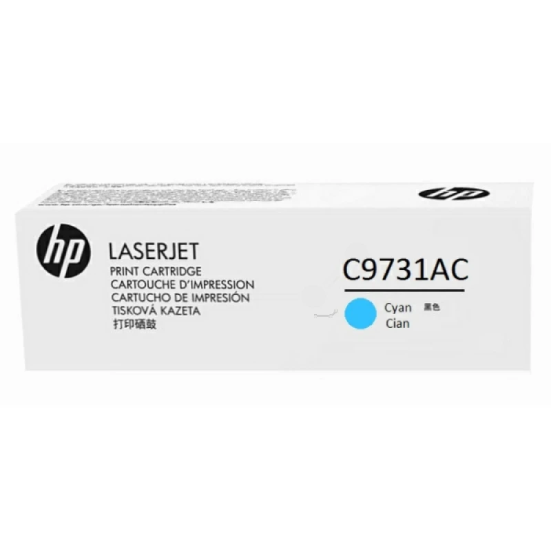 Image of HP C9731AC/645A Toner cartridge cyan Contract. 12K pages/5% for Canon