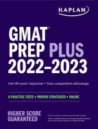 Image of gmat prep plus 20222023 6 practice tests proven strategies online