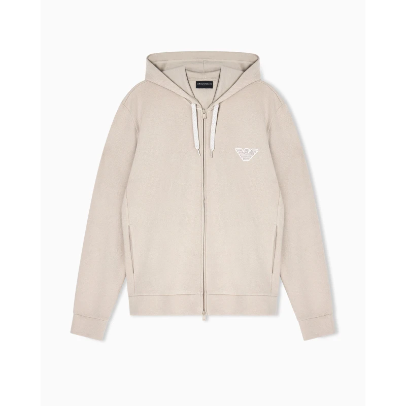 Image of Emporio Armani LOUNGEWEAR SWEATSHI Nut male L