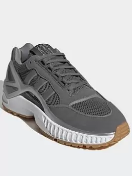 Image of adidas Originals Zx Wavian Shoes, Brown, Size 3.5, Women