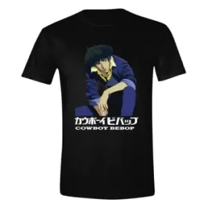 image of Cowboy Bebop T-Shirt Spike Pose Size L