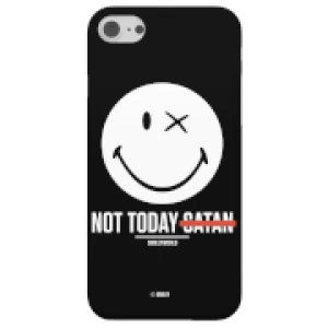 Image of Smiley World Slogan Not Today Satan Phone Case for iPhone and Android - Samsung S8 - Tough Case - Matte
