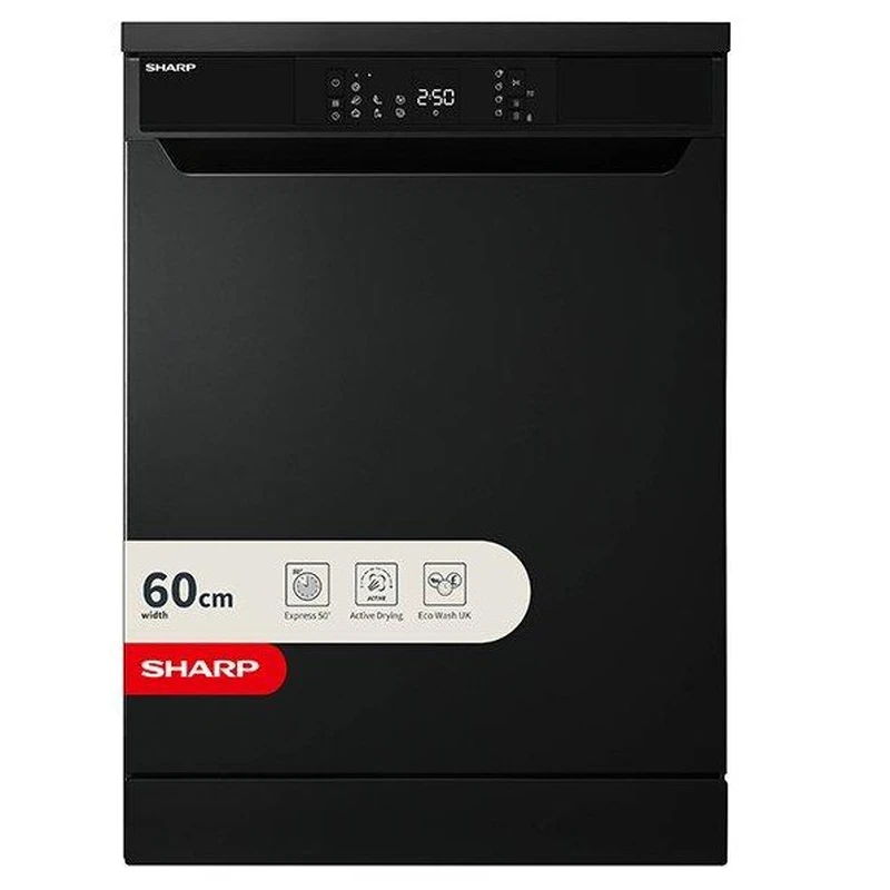 Image of Sharp QW-NA1FF47D3M2-EN Full Size Freestanding Dishwasher