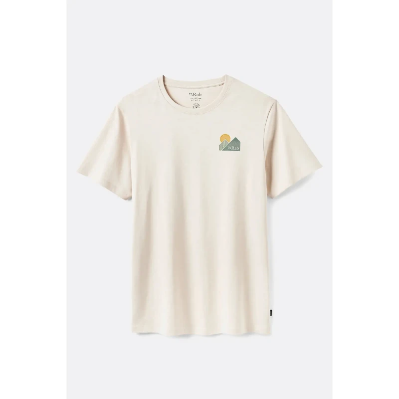 Image of Womens T-Shirt Rab Stance Vista Beige Female M