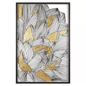 Image of Contemporary Botanical Framed Wall Art