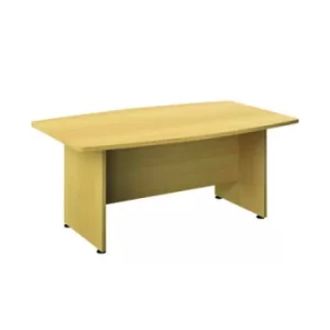 Image of Avior Executive Boardroom Meeting Table 1800x1150x750mm Nova Oak KF821892