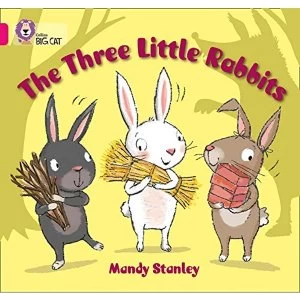 Image of The Three Little Rabbits: Band 01B/Pink B (Collins Big Cat) by Mandy Stanley (Paperback, 2013)